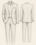 Custom Made-to-Measure Linen Suit