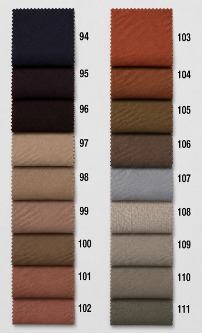 Fabrics 94–111